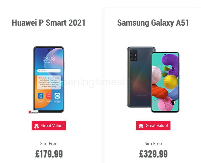 Carphone Warehouse Offers from 2 January