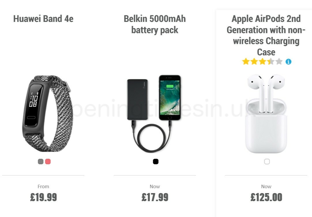 Carphone Warehouse Offers from 4 March