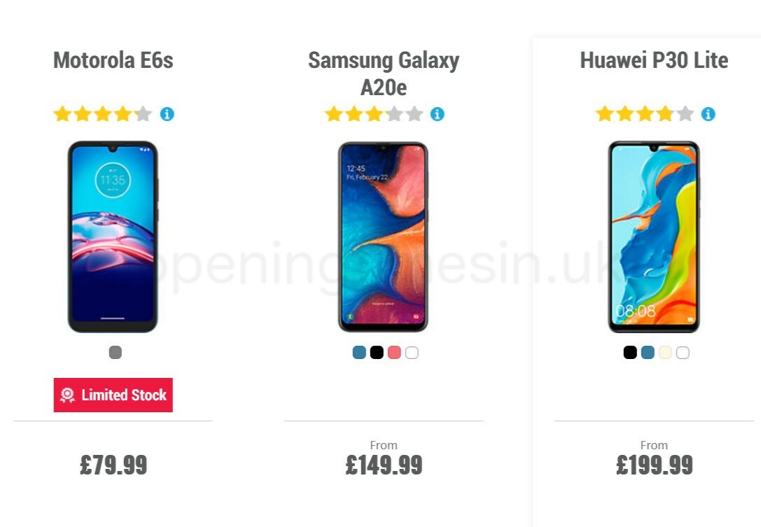Carphone Warehouse Offers from 4 March