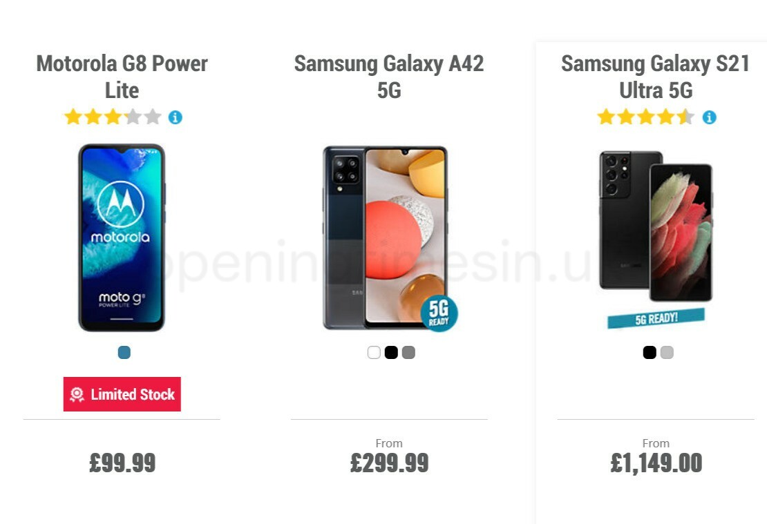 Carphone Warehouse Offers from 4 March