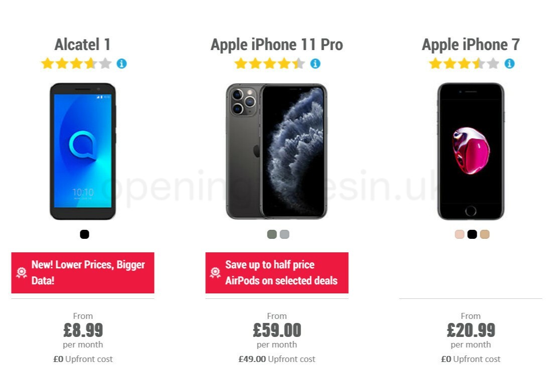 Carphone Warehouse Offers from 8 April