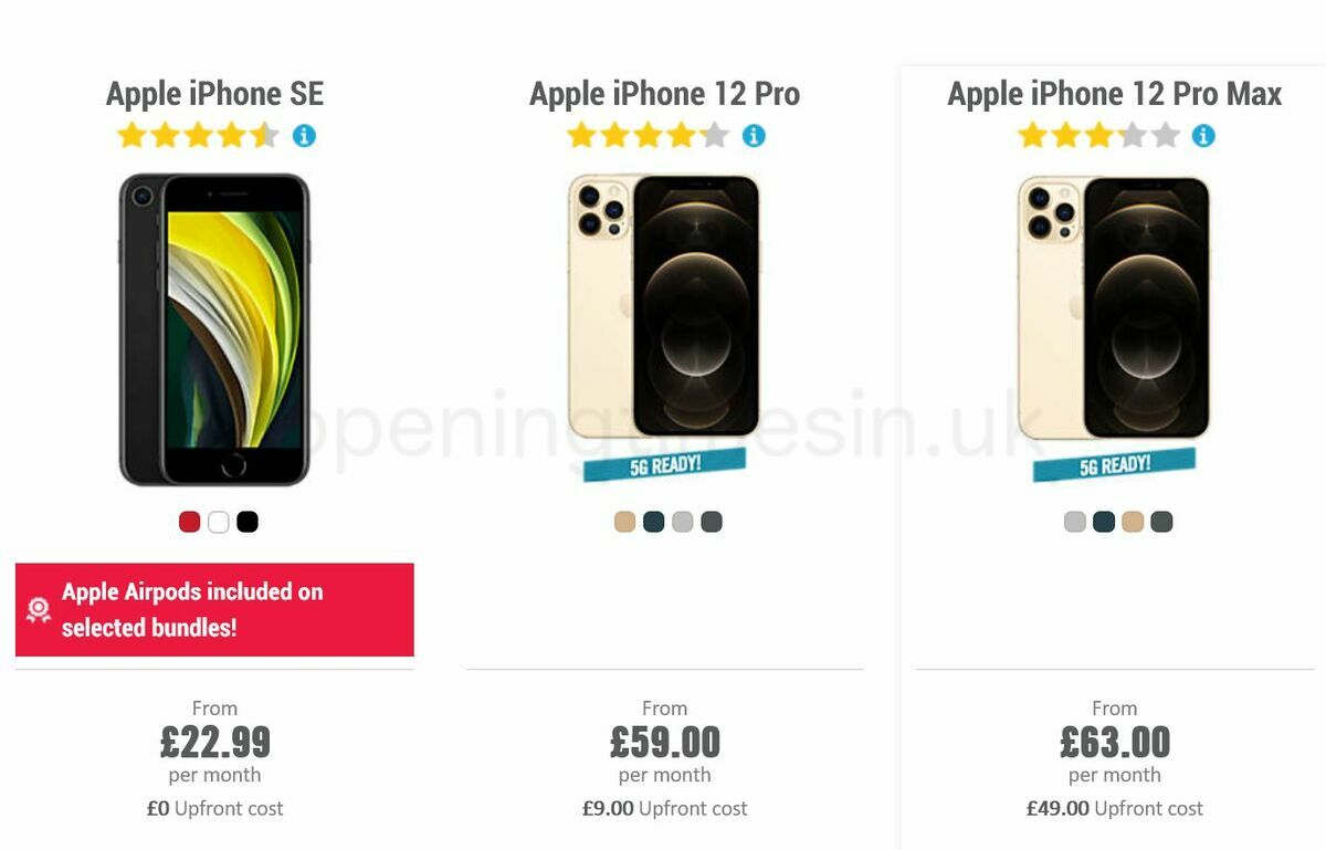 Carphone Warehouse Offers from 21 July