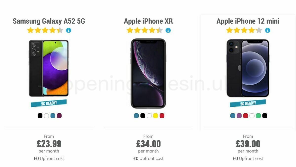 Carphone Warehouse Offers from 21 July