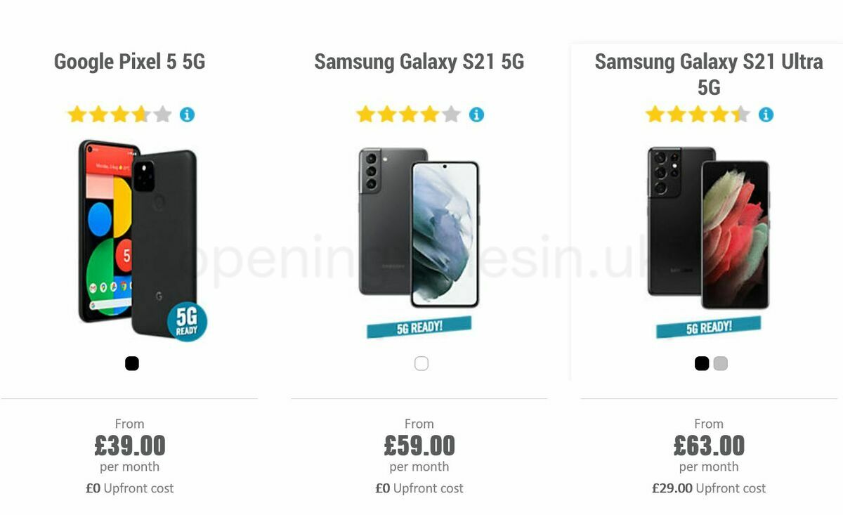 Carphone Warehouse Offers from 21 July