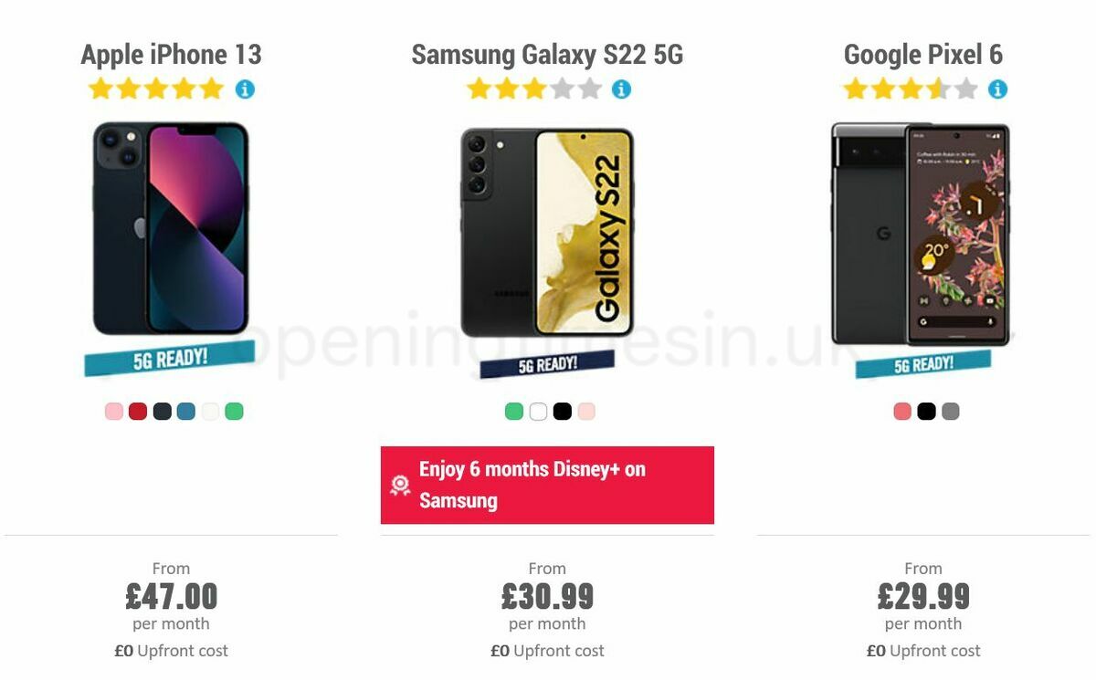 Carphone Warehouse Offers from 8 June