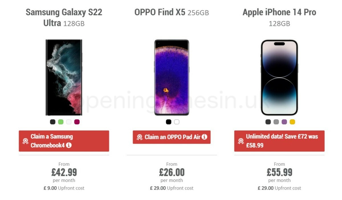 Carphone Warehouse Offers from 29 December