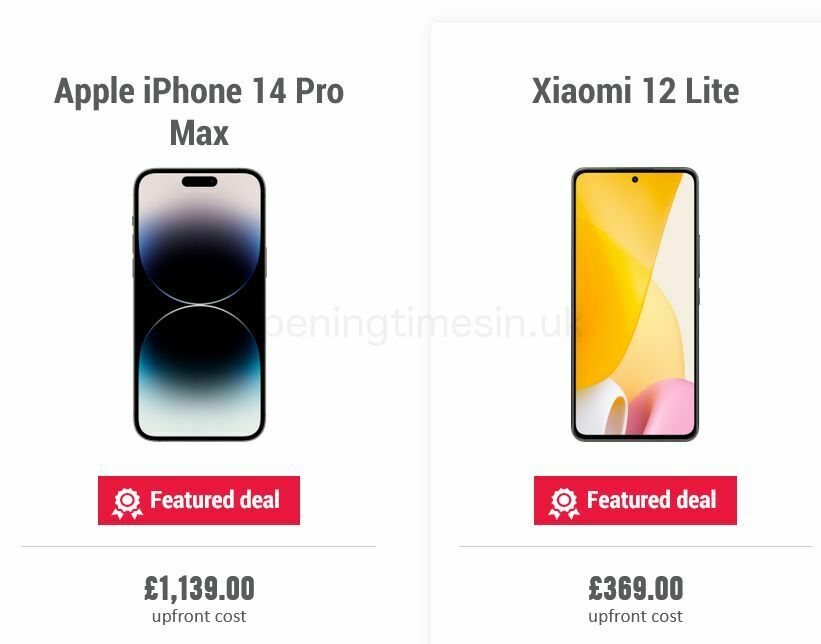 Carphone Warehouse Offers from 19 March