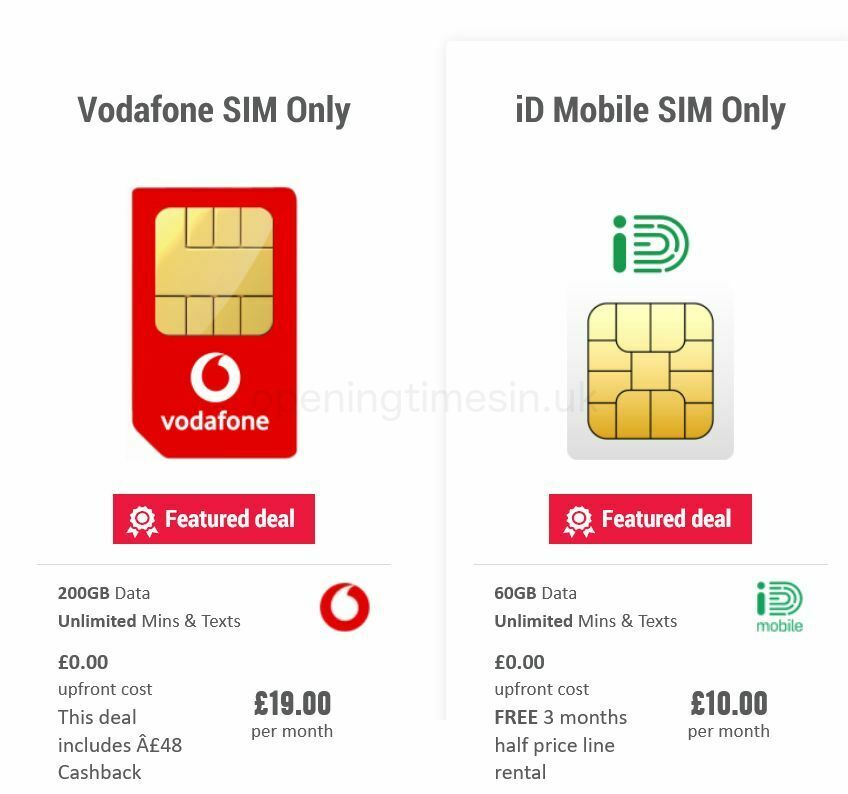 Carphone Warehouse Offers from 19 March