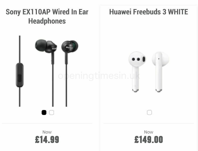 Carphone Warehouse Offers from 20 April