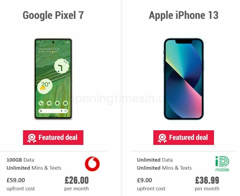 Carphone Warehouse Offers from 20 April