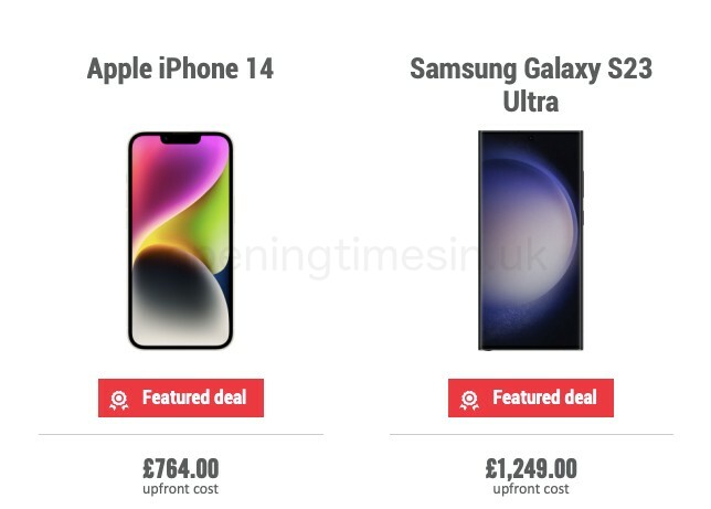 Carphone Warehouse Offers from 25 May