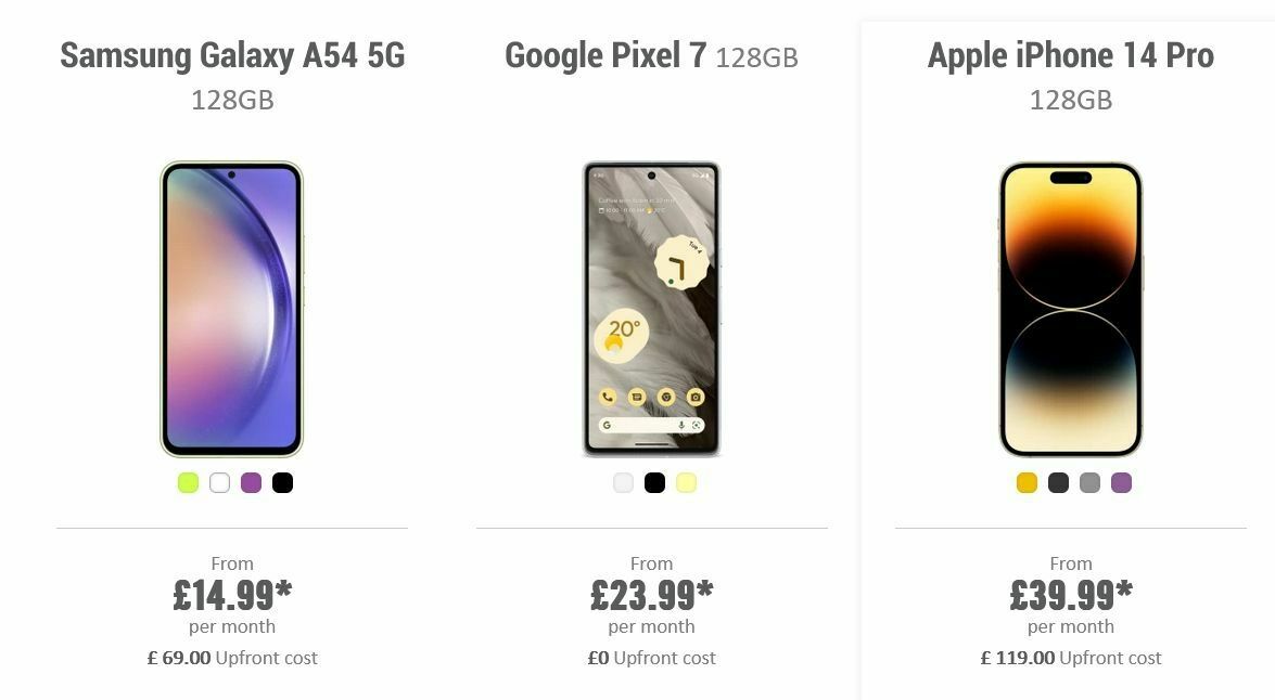 Carphone Warehouse Offers from 11 October