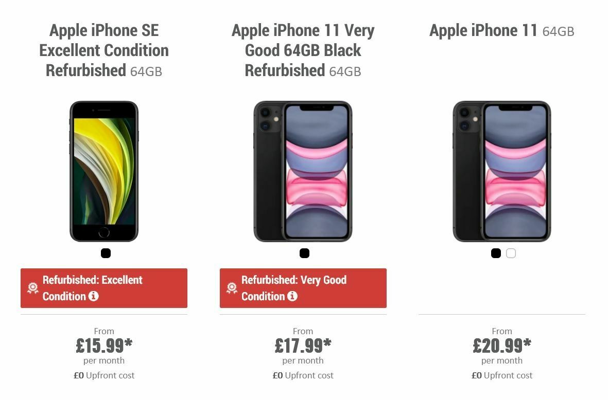 Carphone Warehouse Offers from 11 October