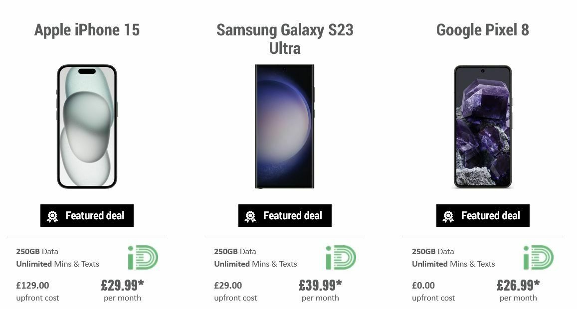 Carphone Warehouse Offers from 7 November