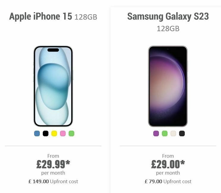 Carphone Warehouse Offers from 29 November