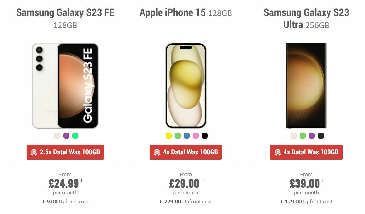 Carphone Warehouse Offers from 25 December