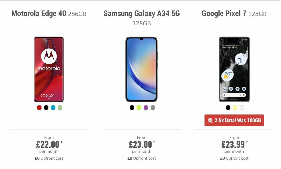 Carphone Warehouse Offers from 28 January