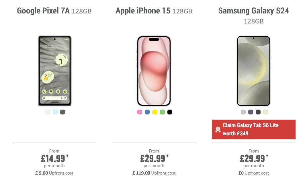 Carphone Warehouse Offers from 23 April