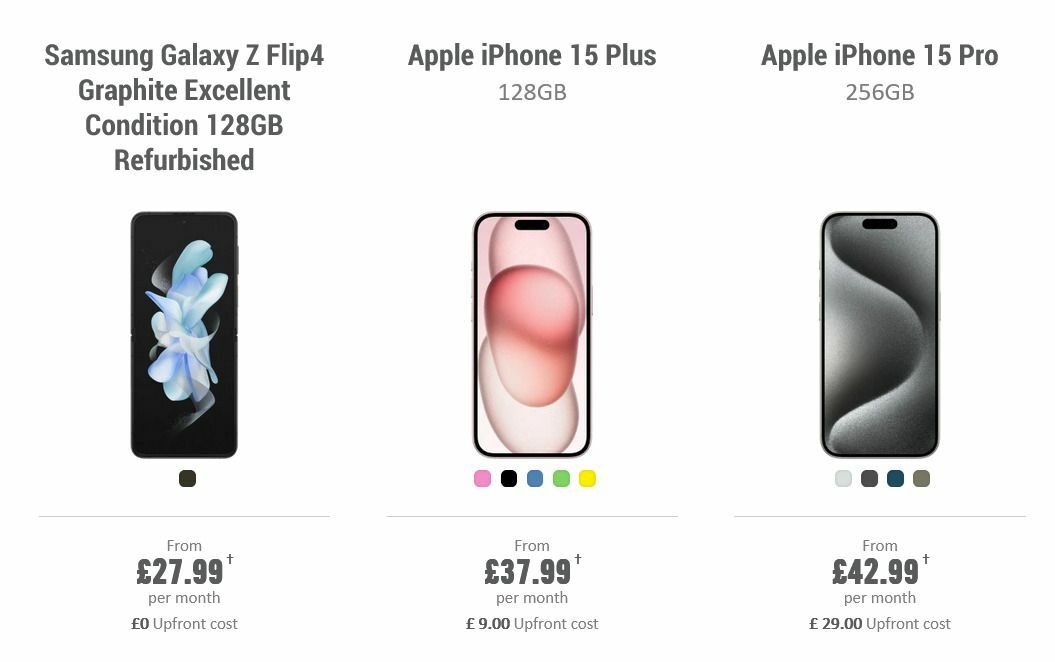 Carphone Warehouse Offers from 17 August