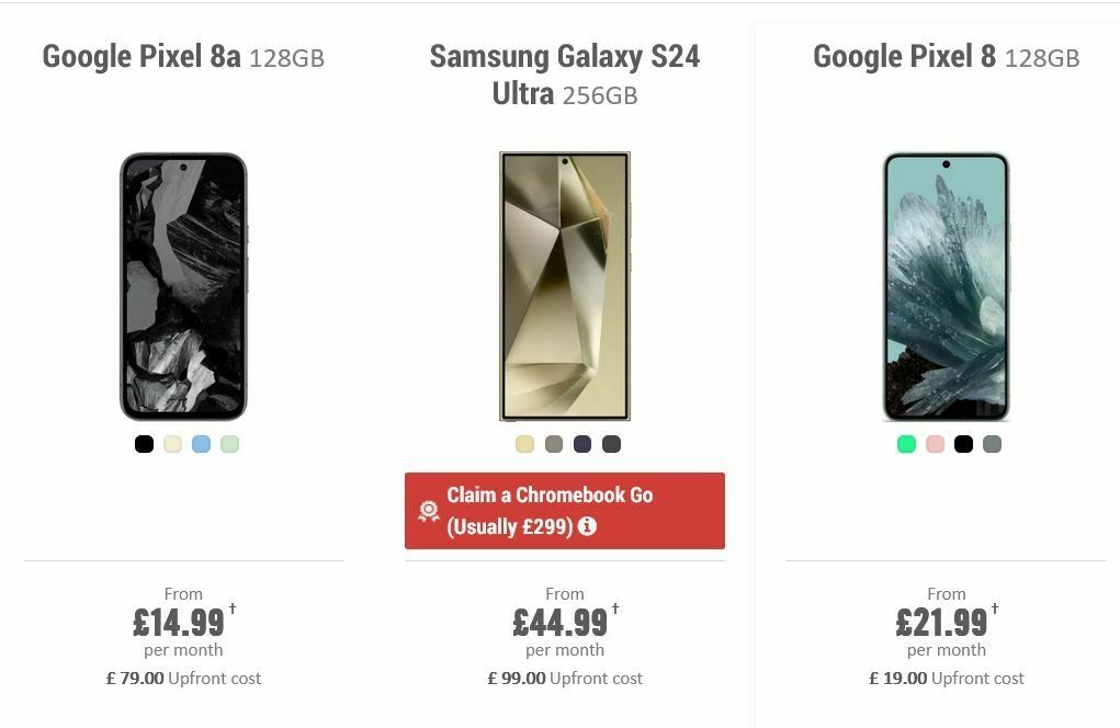 Carphone Warehouse Offers from 19 September