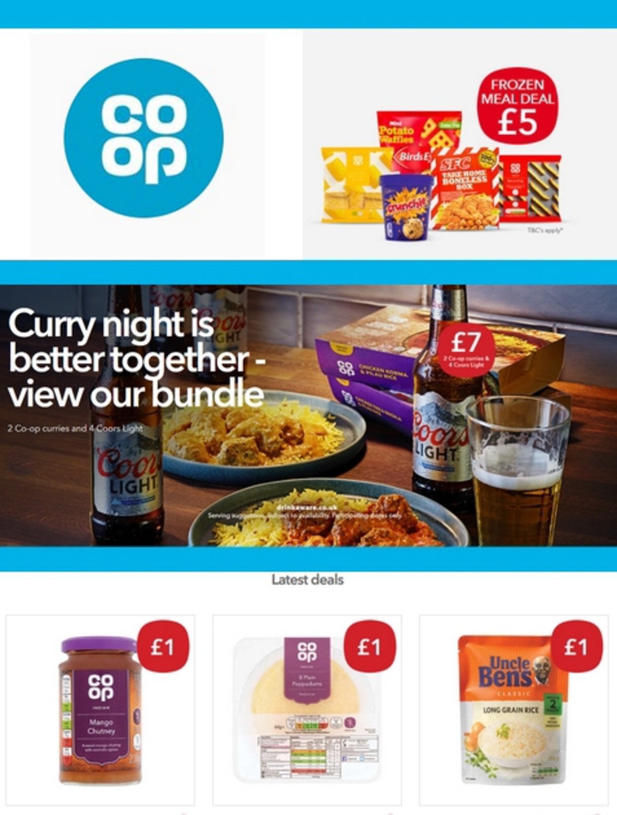 Co-op Food Offers from 9 March