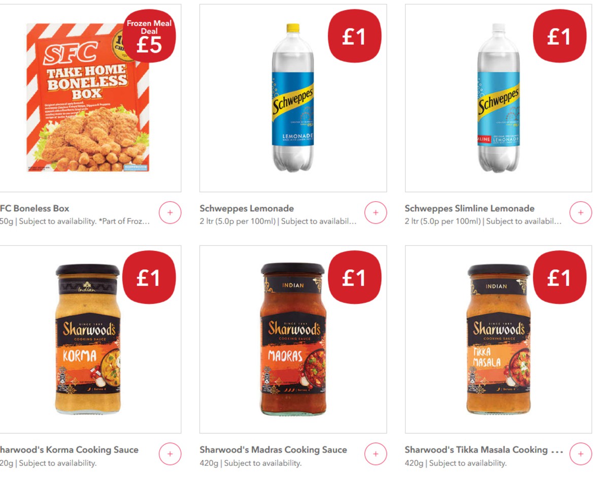 Co-op Food Offers from 16 March