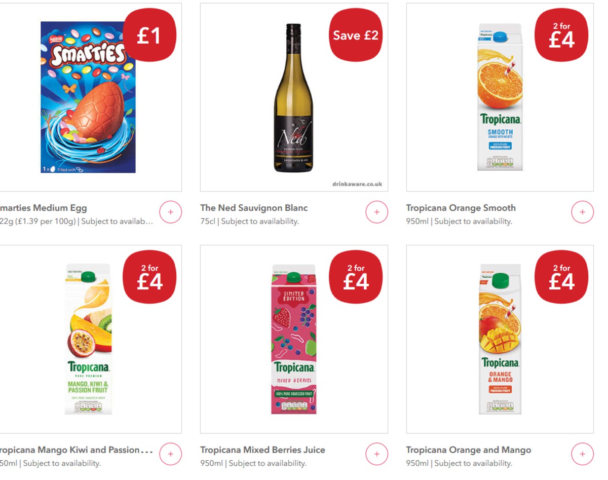 Co-op Food Offers from 16 March