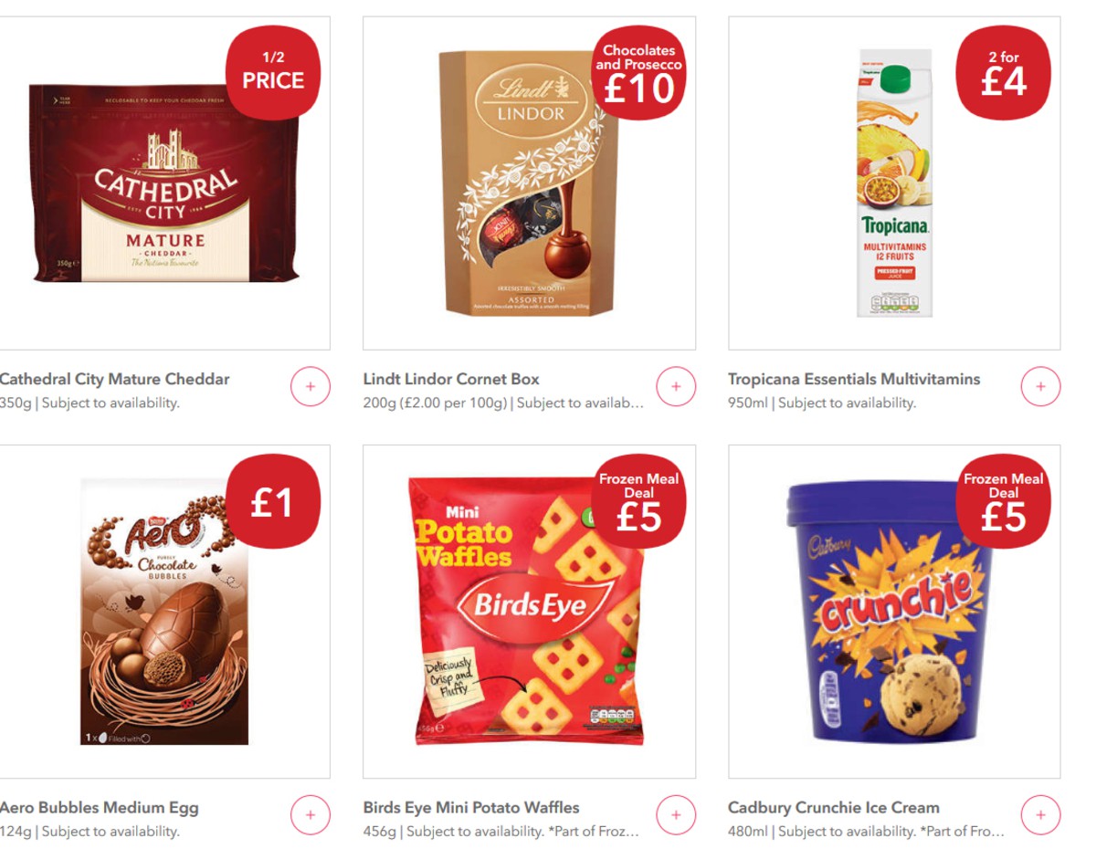 Co-op Food Offers from 23 March