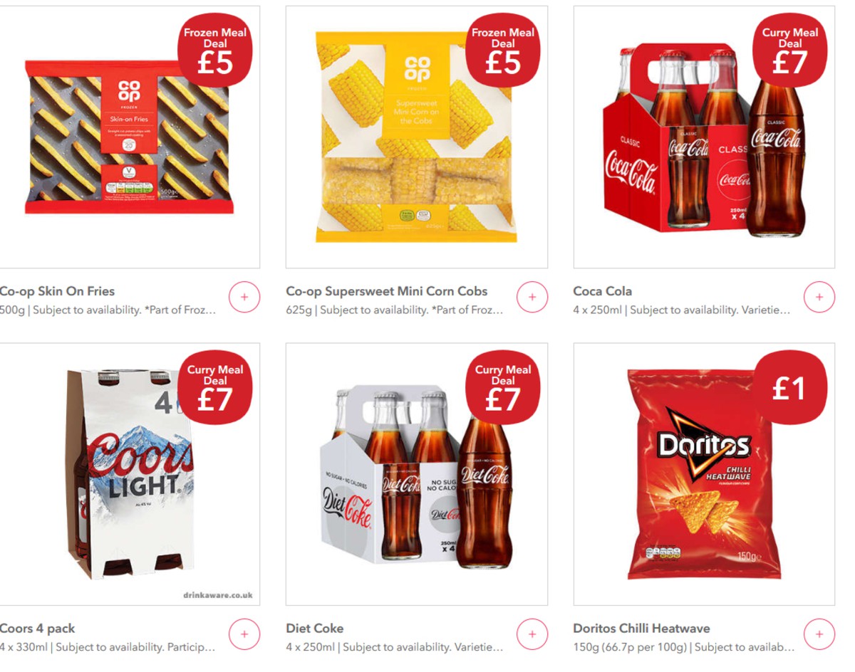 Co-op Food Offers from 23 March