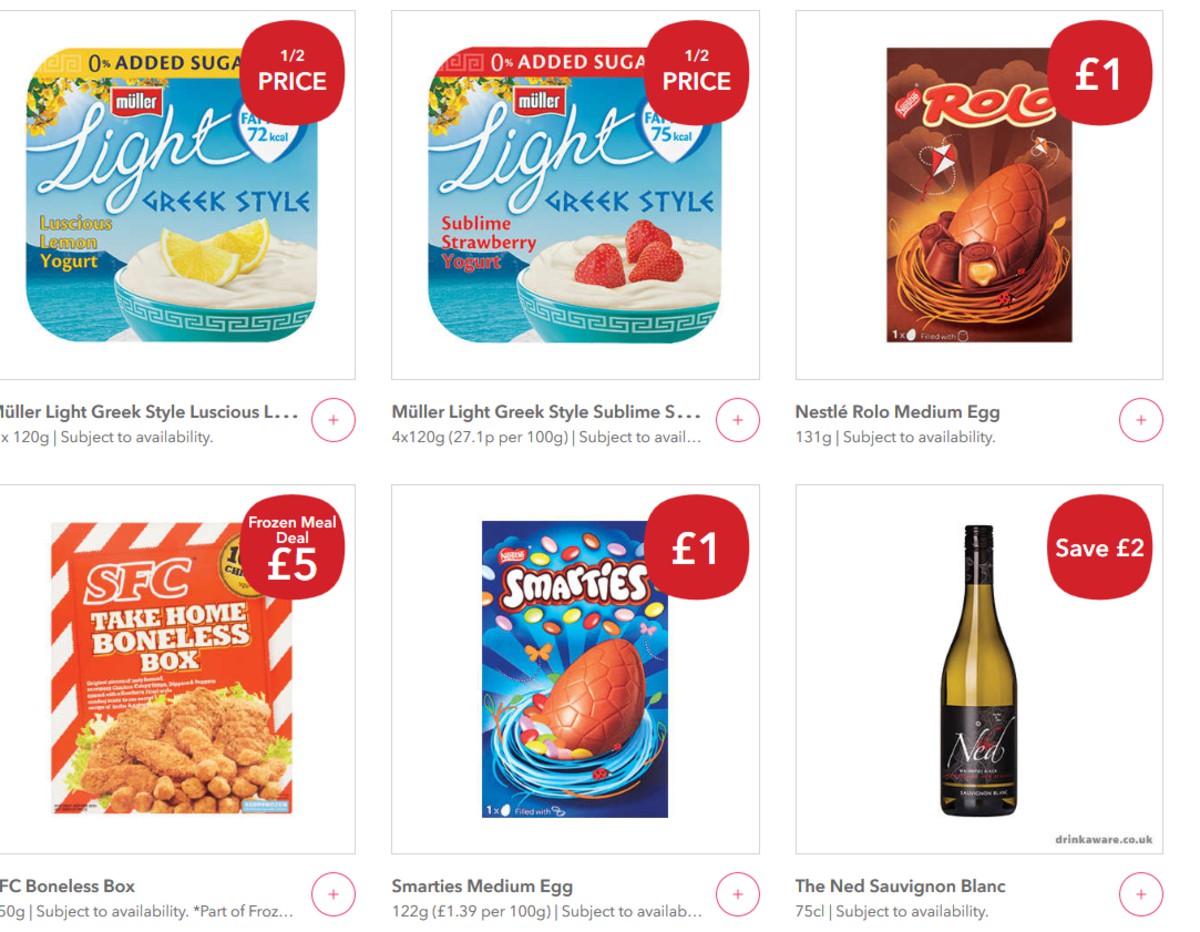 Co-op Food Offers from 23 March