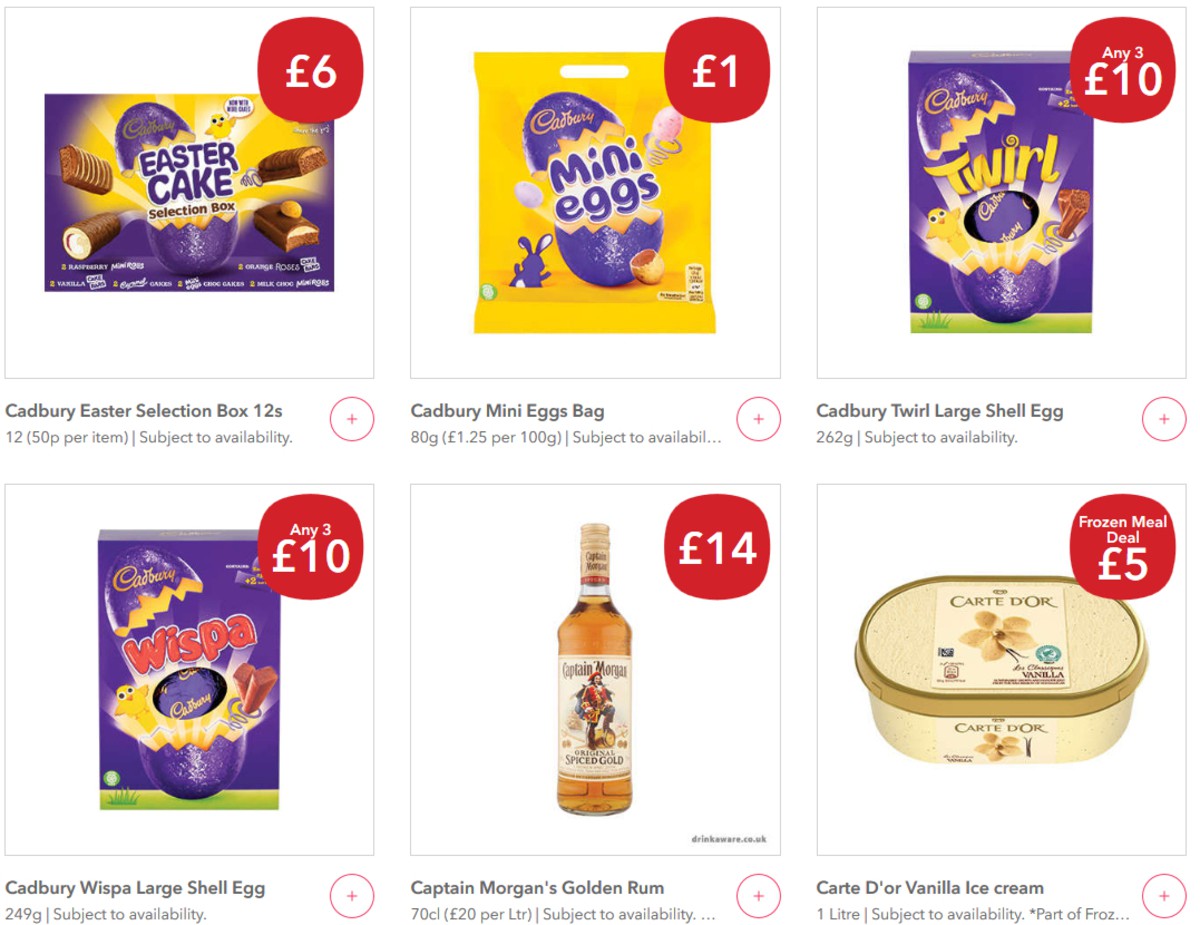 Co-op Food Offers from 27 April