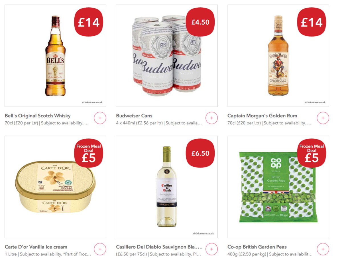 Co-op Food Offers from 4 May