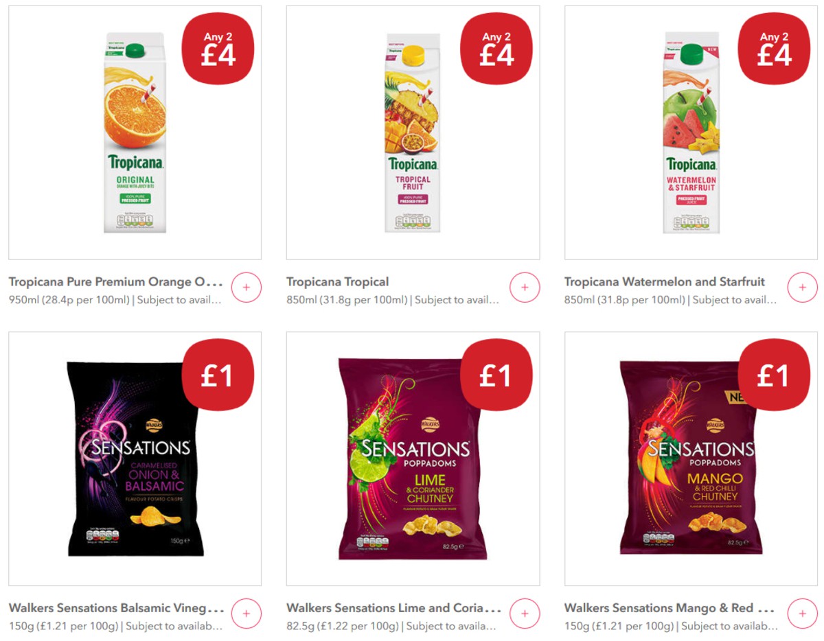 Co-op Food Offers from 11 May