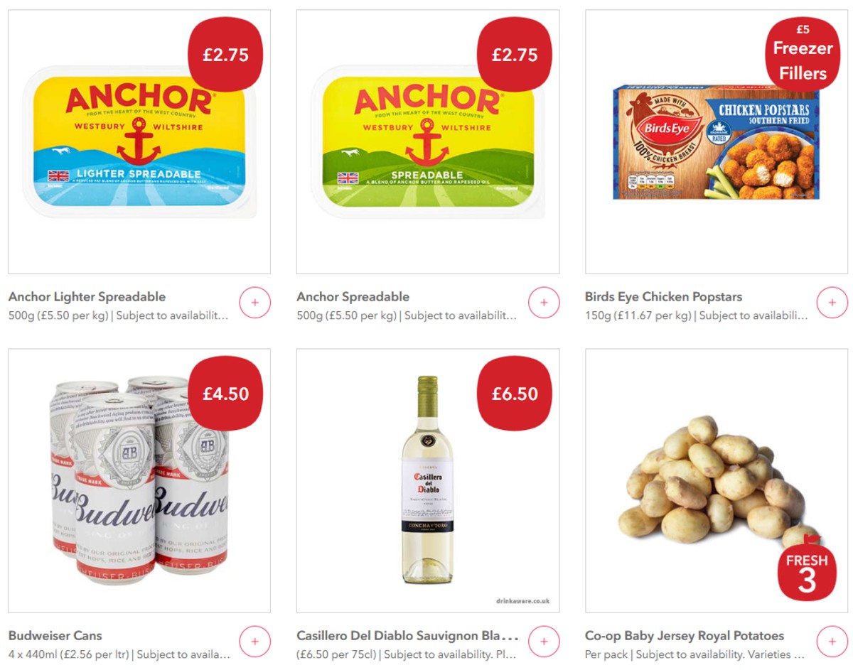 Co-op Food Offers from 11 May