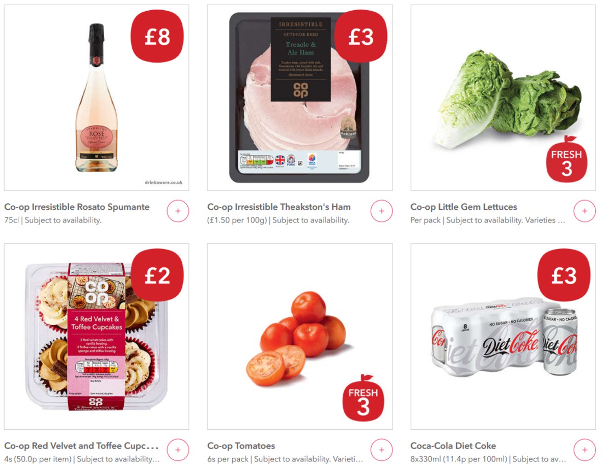 Co-op Food Offers from 11 May