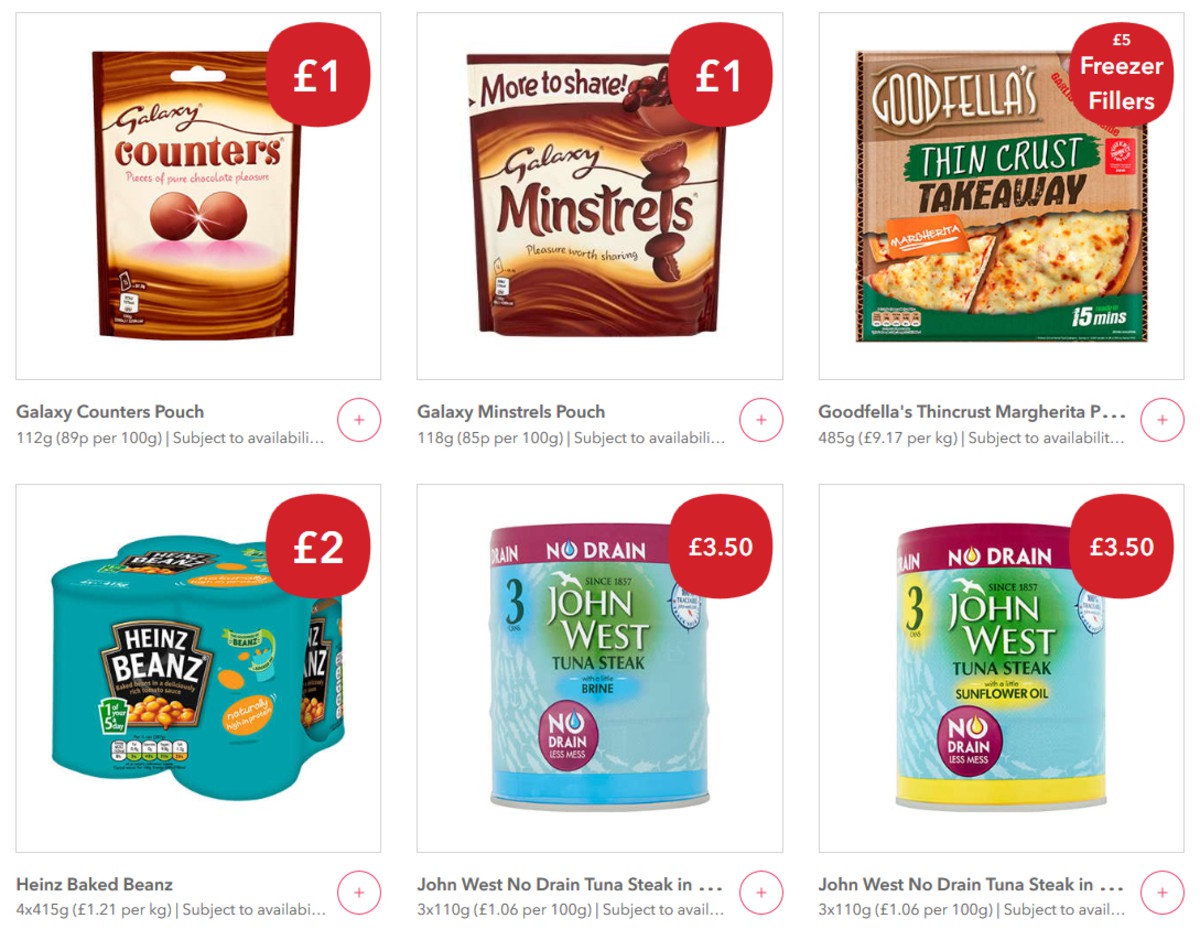 Co-op Food Offers from 11 May