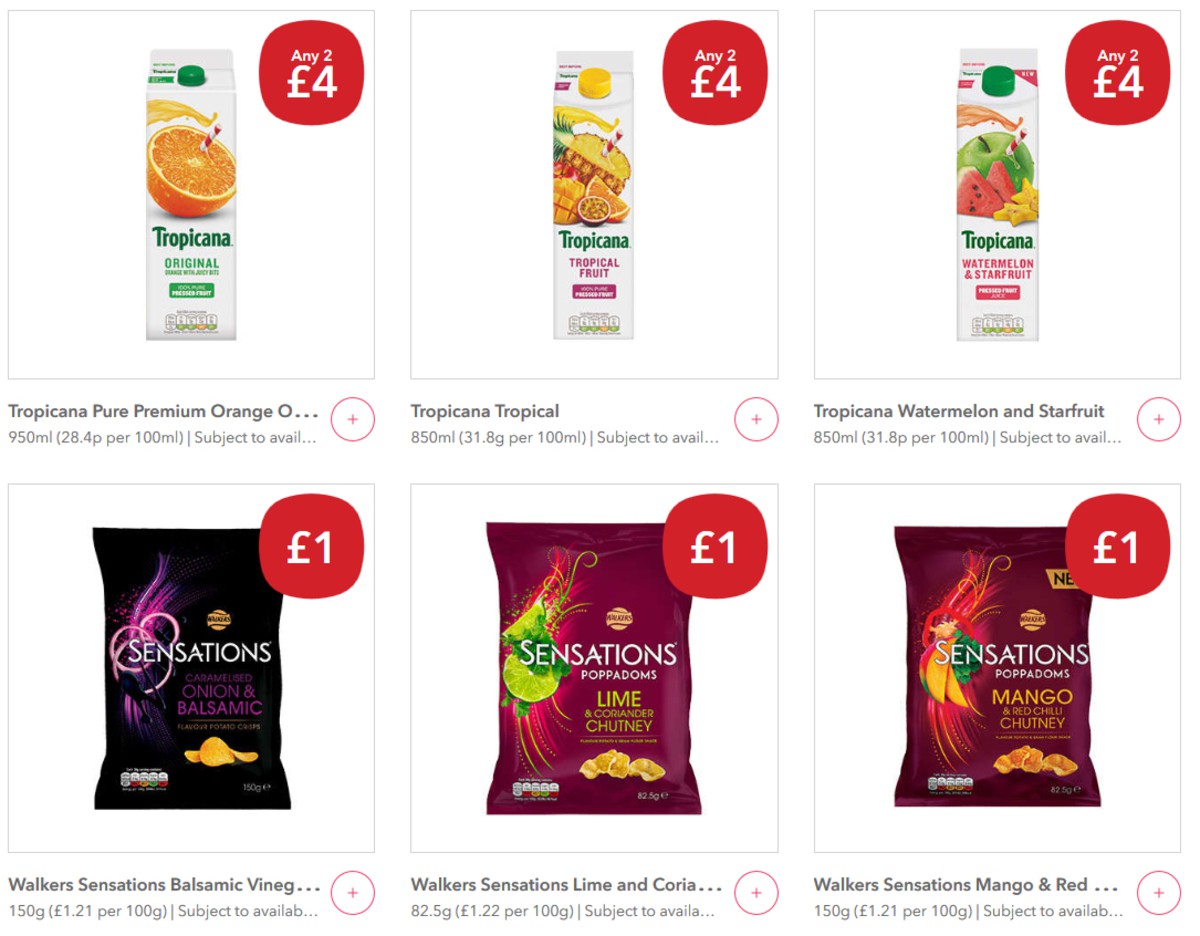 Co-op Food Offers from 18 May