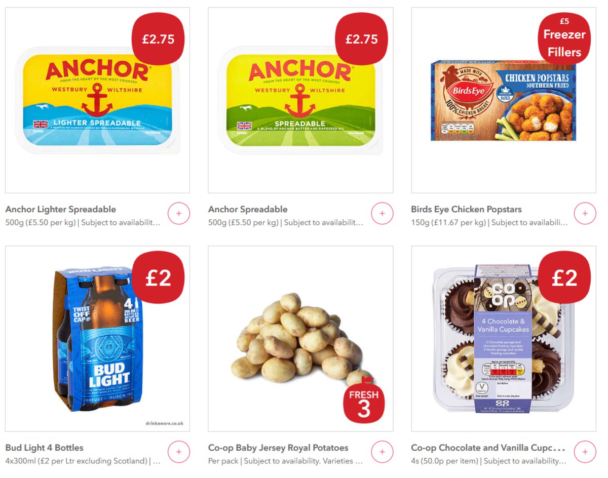 Co-op Food Offers from 18 May