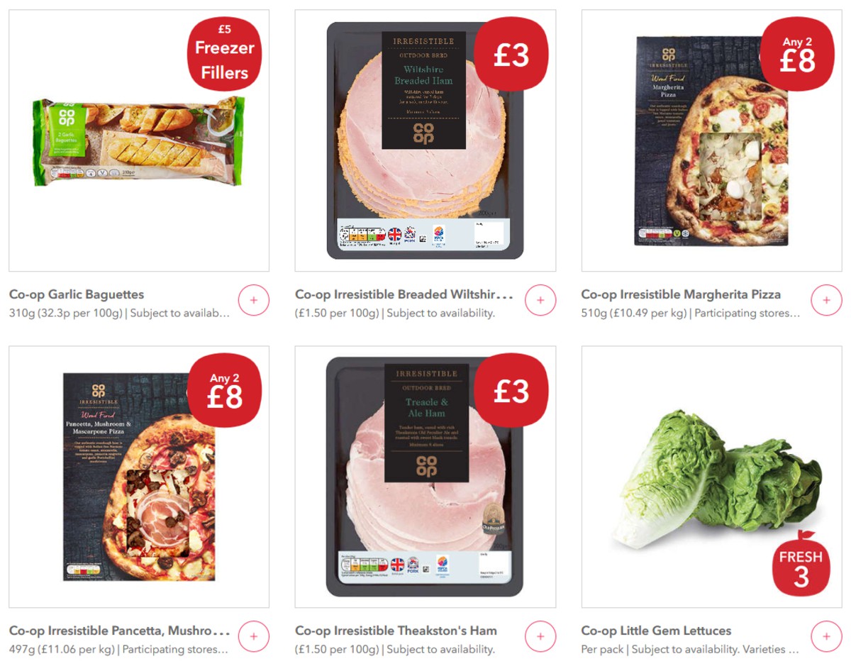 Co-op Food Offers from 18 May