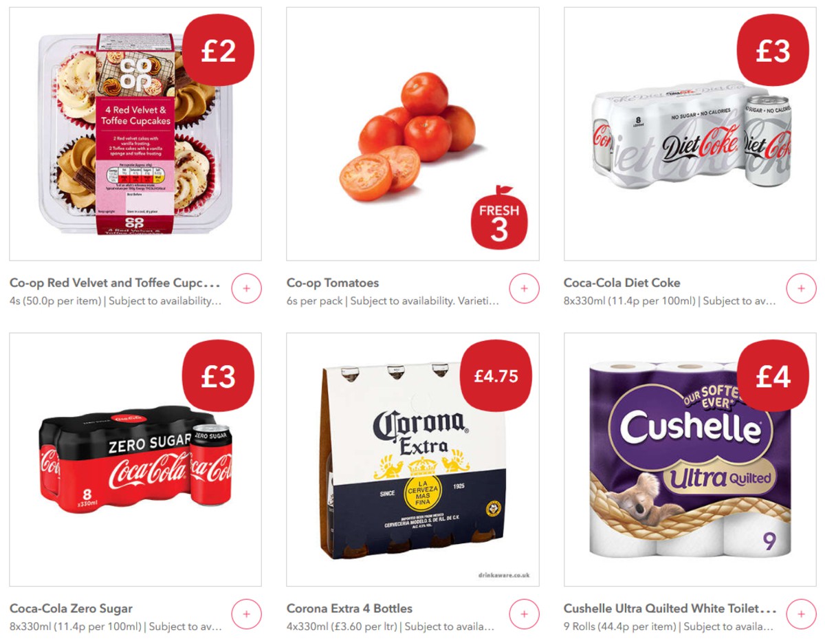 Co-op Food Offers from 18 May
