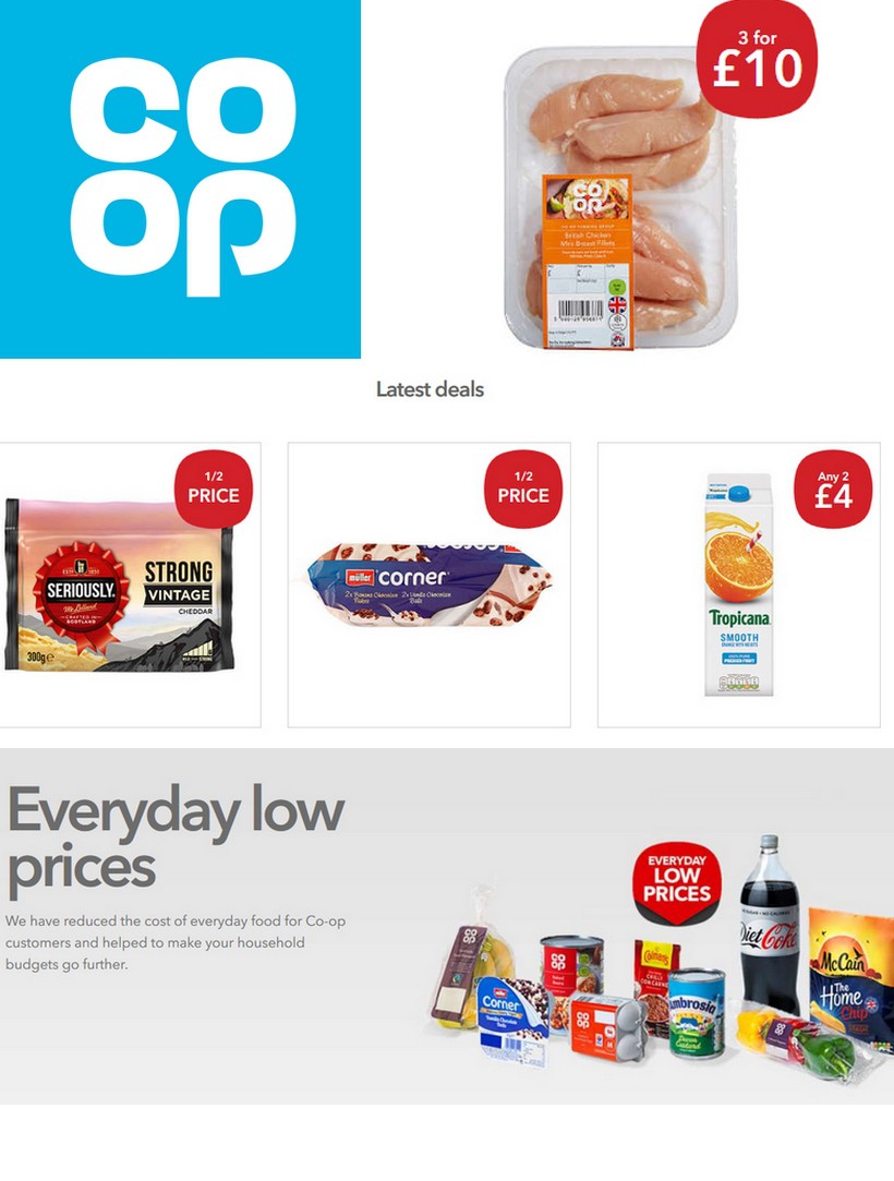 Co-op Food Offers from 24 May