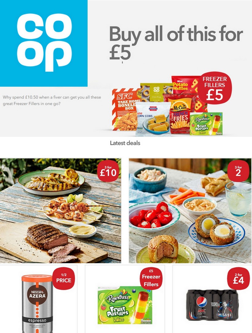 Co-op Food Offers from 7 June