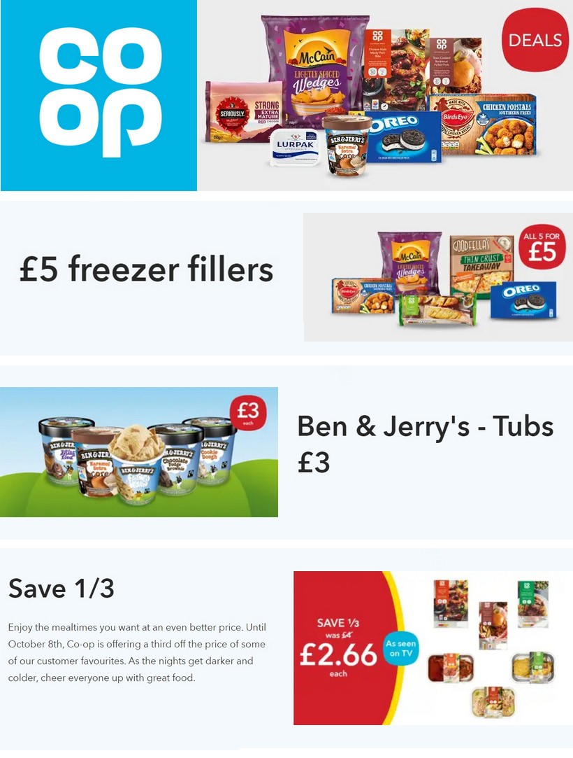 Co-op Food Offers from 20 September
