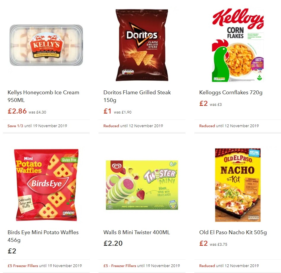 Co-op Food Offers from 2 November