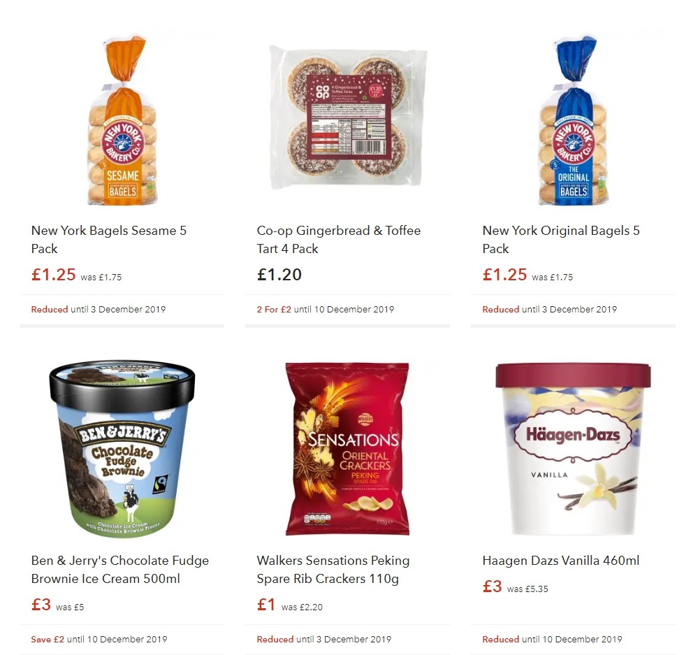 Co-op Food Offers from 30 November