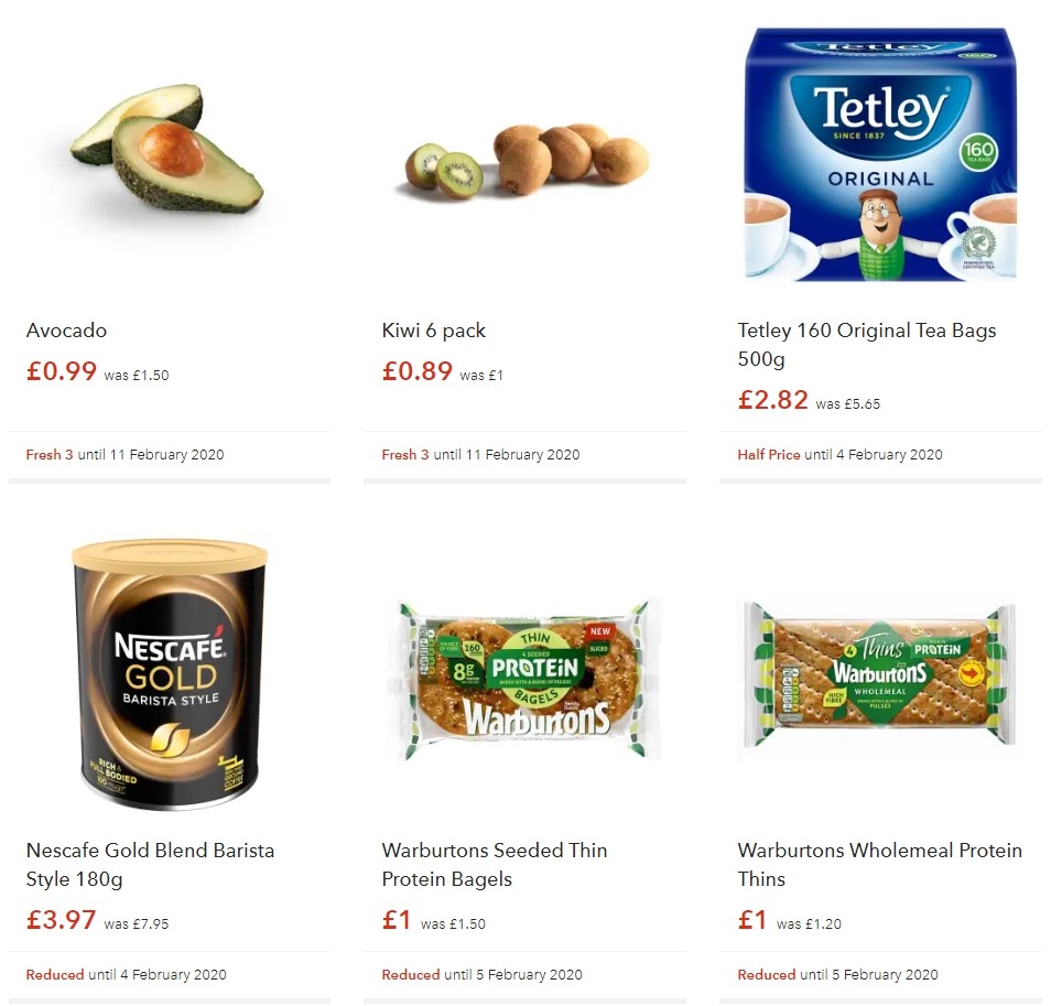 Co-op Food Offers from 25 January