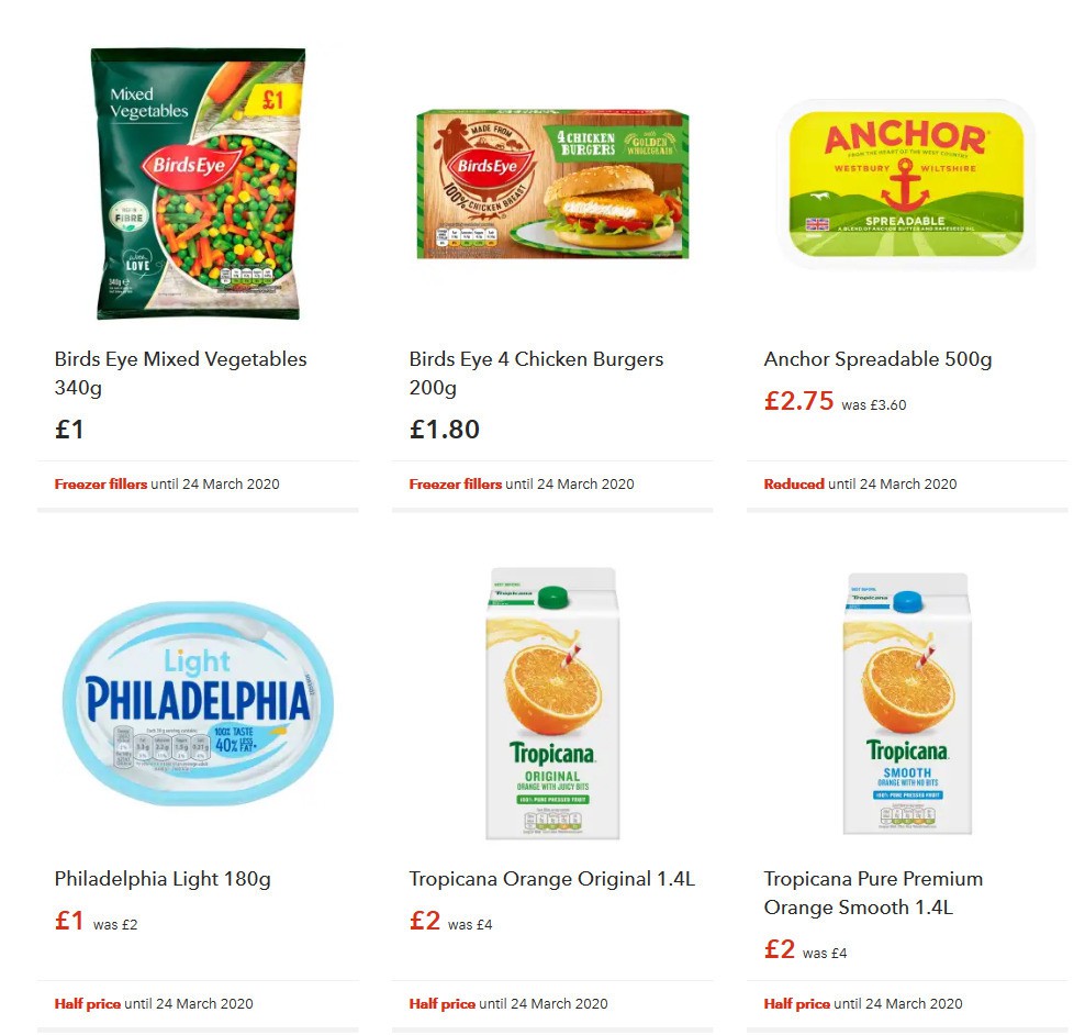Co-op Food Offers from 14 March