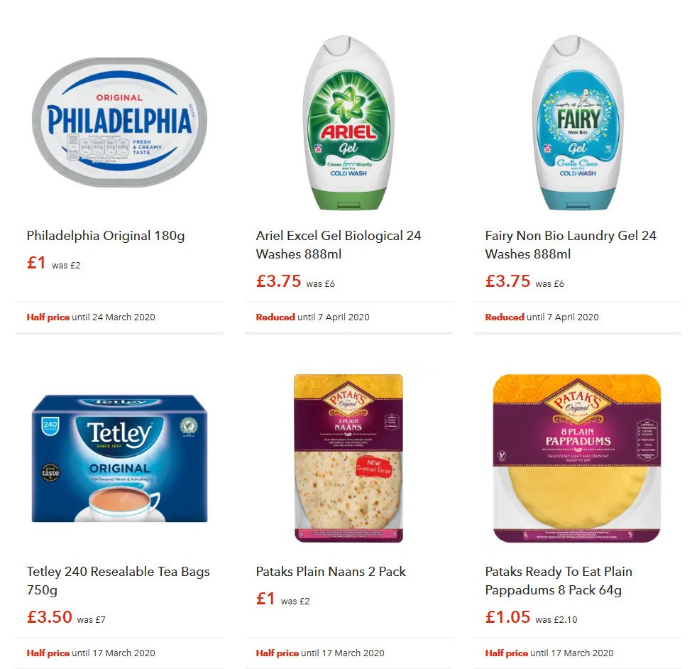 Co-op Food Offers from 14 March