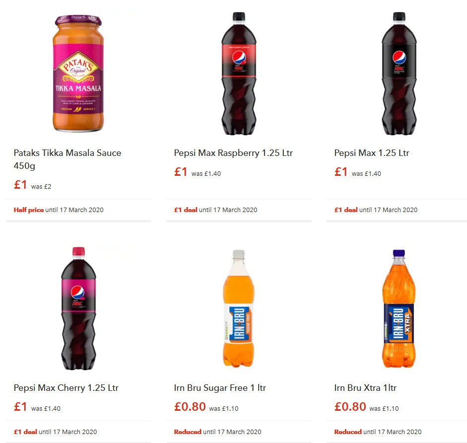 Co-op Food Offers from 14 March