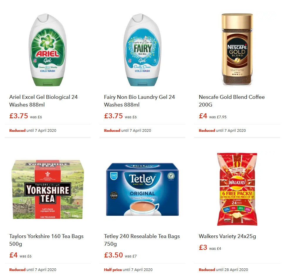 Co-op Food Offers from 28 March
